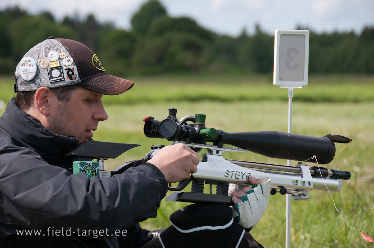 Konstantin Sedov with Steyr LG110 FT on Line 3